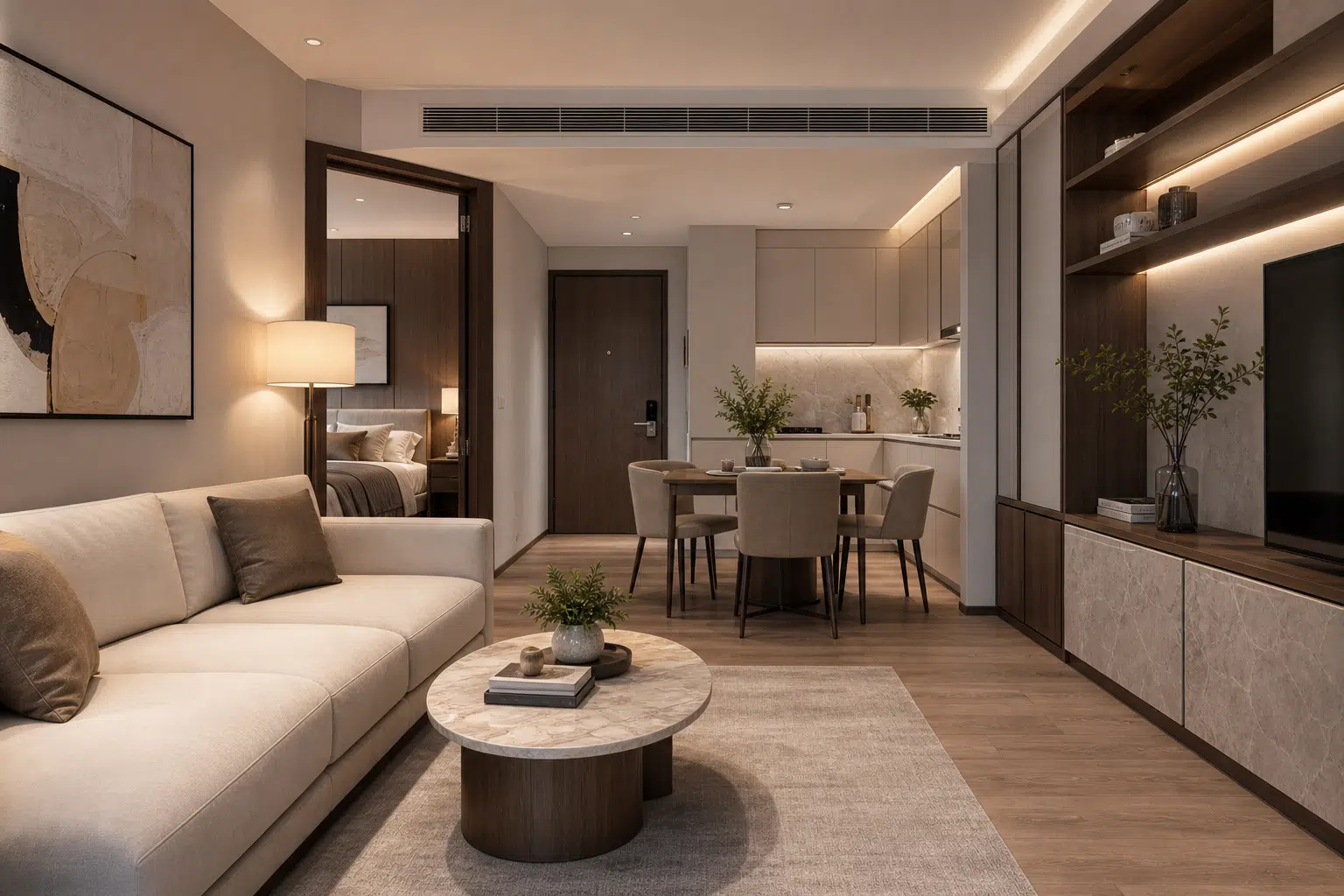 Apartment whole-home furniture package project